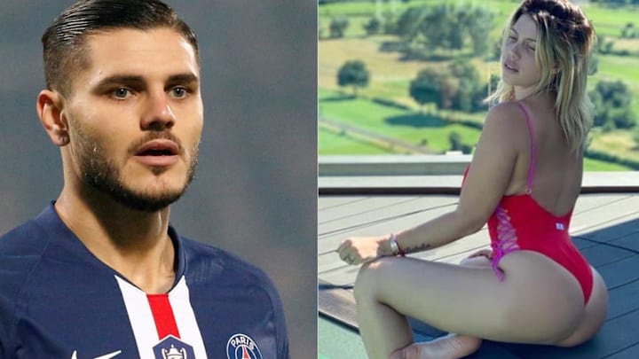 Wanda Nara represents Paris Saint-Germain star Mauro Icardi Wanda Nara represents Paris Saint-Germain star Mauro Icardi