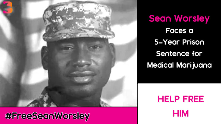 Sean Worsley Faces a felony sentence for medical marijuana. Sean Worsley Faces a felony sentence for medical marijuana.