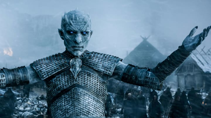 The Night King en escena de Game of Thrones The Night King en escena de Game of Thrones