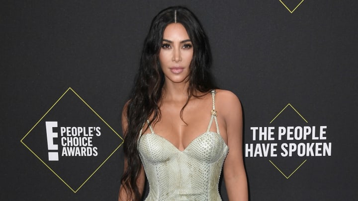 Kim Kardashian At The 2019 E! People's Choice Awards