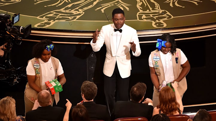 Chris Rock en la edición 88th de los Premios Oscars