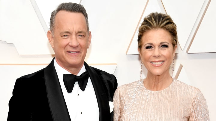 Tom Hanks y Rita Wilson en la última entrega de los premios Oscar