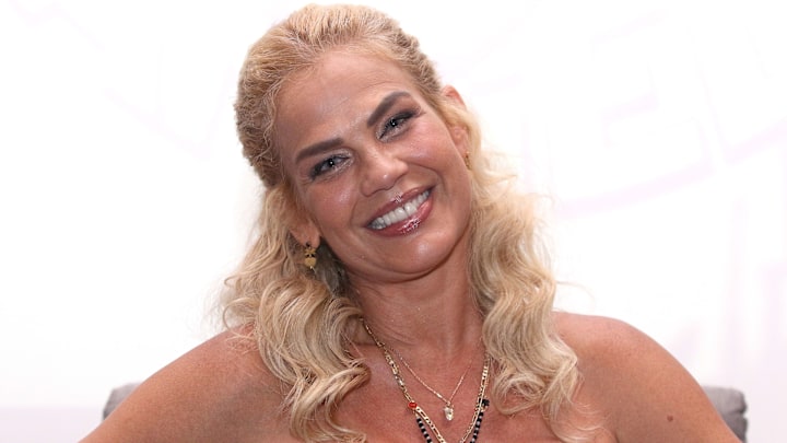 Niurka en la presentación de Alma de Ángel