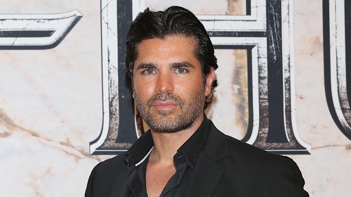 Eduardo Verástegui durante premier en México