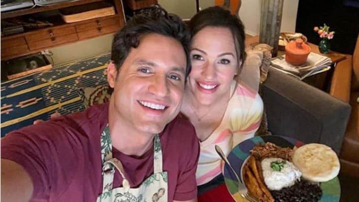 Edgar Martínez comió pabellón con Jennifer Garner Edgar Martínez comió pabellón con Jennifer Garner