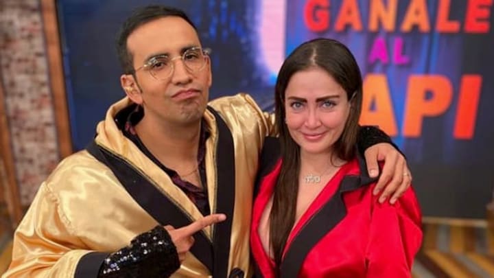 Celia Lora en el foro de Venga la Alegría 