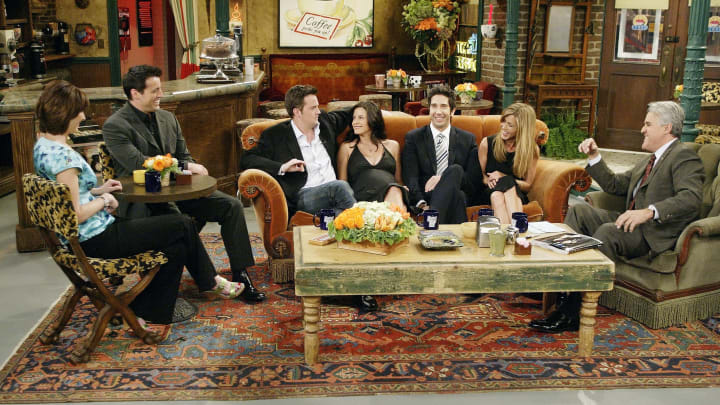 Cast of "Friends" on the "Tonight Show with Jay Leno"