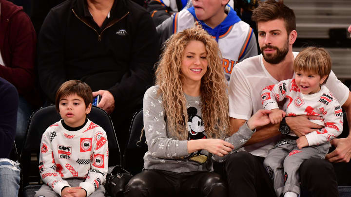 Celebrities Attend The New York Knicks Vs Philadelphia 76ers Game