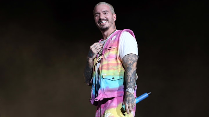 J Balvin durante el Coca Cola Flow Fest 2019