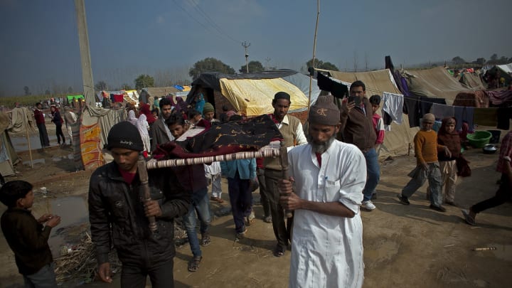 Death Toll Rises In Uttar Pradesh Refugee Camps Following Religious Clashes