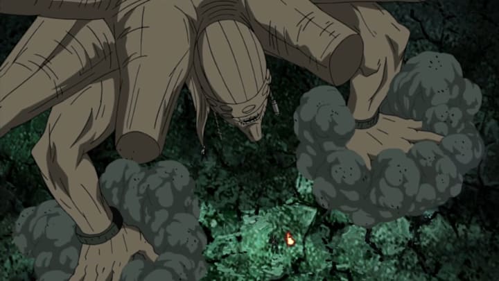 Madara fue capaz de invocar al Gedo mazo aun cuando este estaba en el cuerpo de Obito.