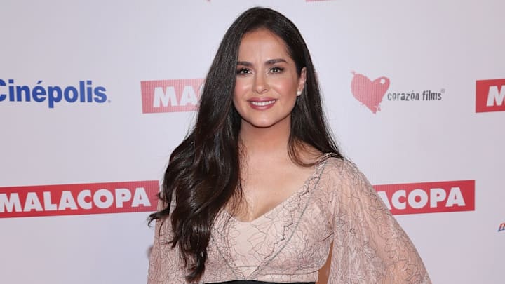 Danna García en la alfombra roja de Malacopa Danna García en la alfombra roja de Malacopa