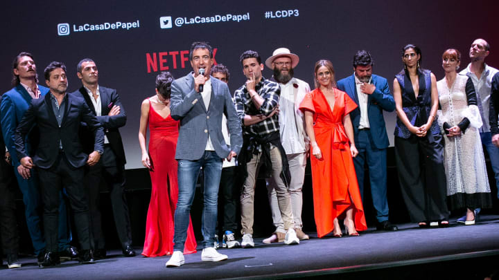 Netflix Presents 'La Casa De Papel' 3rd Season In Madrid