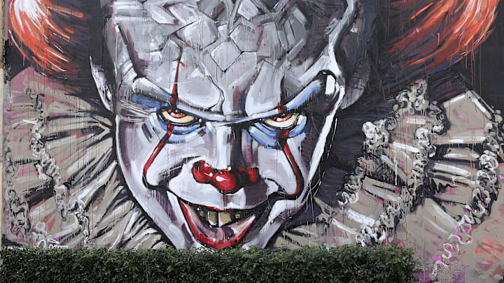 Mural del personaje Pennywise (IT) Mural del personaje Pennywise (IT)