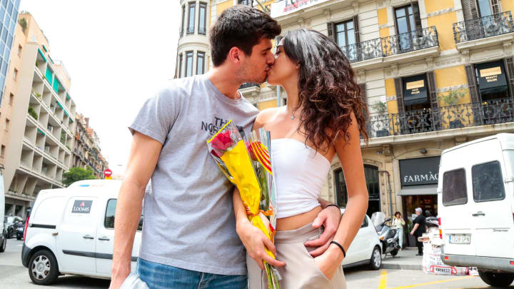 Sant Jordi's Day in Barcelona Sant Jordi's Day in Barcelona