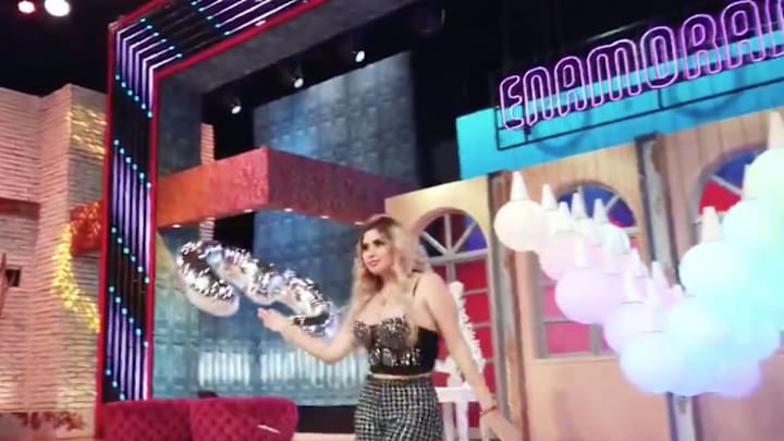 El estudio de Enamorándonos en TV Azteca El estudio de Enamorándonos en TV Azteca
