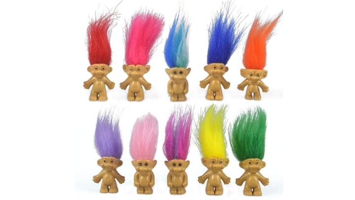 Mini Trolls available on Amazon