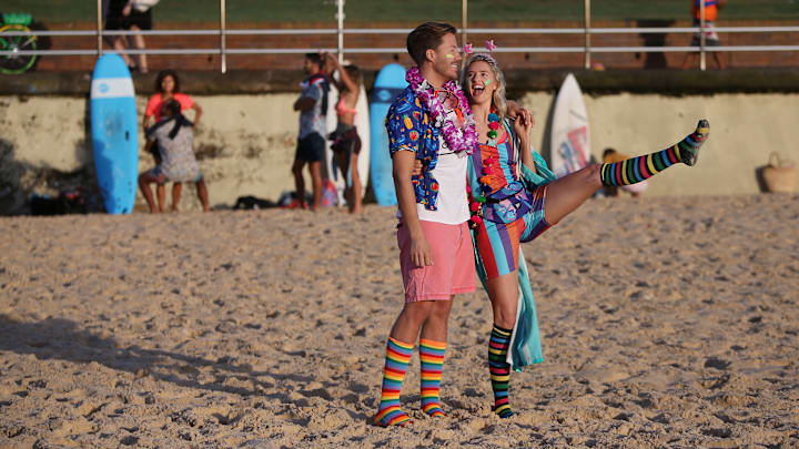 Surfers Gather To Raise Awareness Of Mental Health