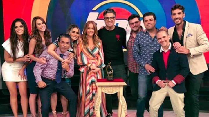 Conductores estelares del programa Hoy con el invitado Jaime Camil 