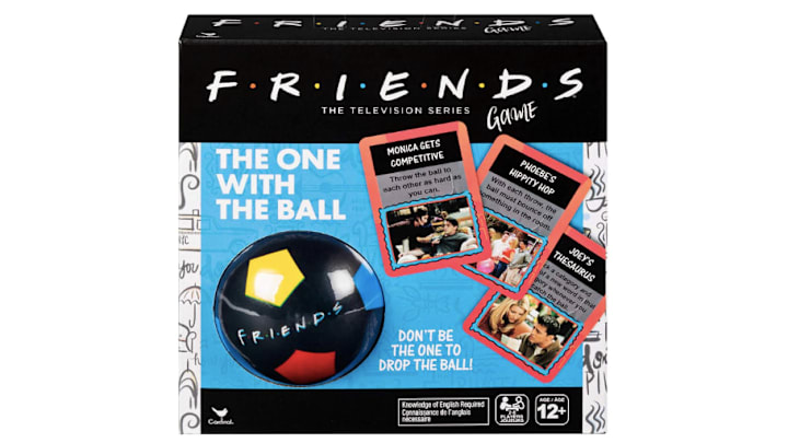 'The One With The Ball' party game based on the show 'Friends' 'The One With The Ball' party game based on the show 'Friends'