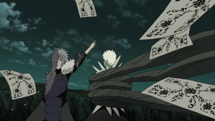 técnica Gojō Kibaku Fuda la técnica mas destructiva de Tobirama