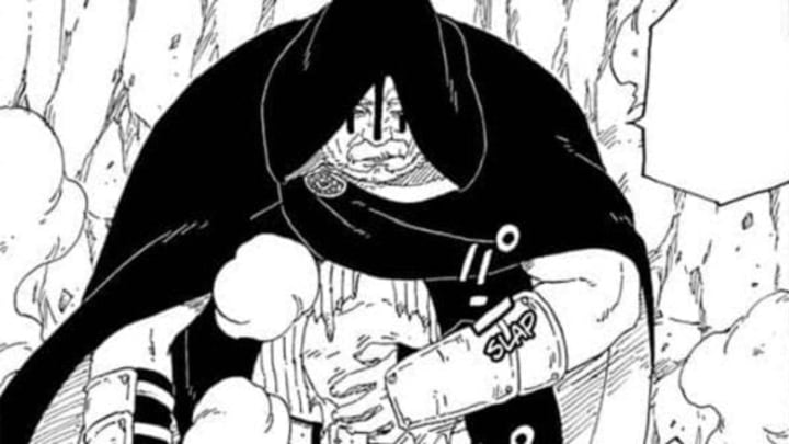 la batalla quedó inconclusa, pero el proximo manga podremos ver a un equipo 7 mas organizado