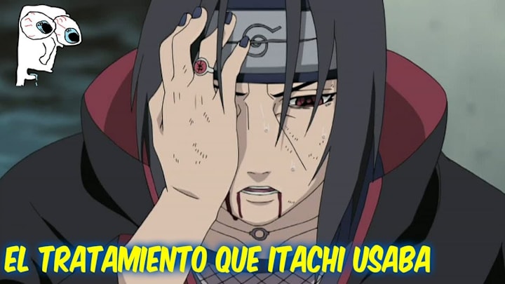 Itachi se volvería adicto a su propia medicina.