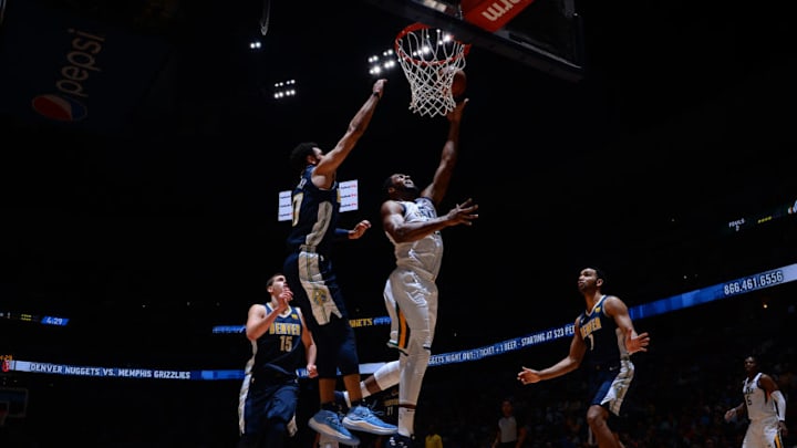 DENVER, CO - JANUARY 5: Derrick Favors