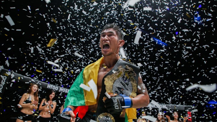 Aung La N Sang (Photo by Dux Carvajal/ONE Championship/Getty Images)