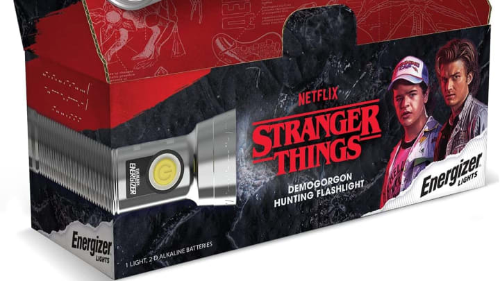 Check out Energizer's Stranger Things collector's edition Demogorgon Hunting Flashlight from Amazon.