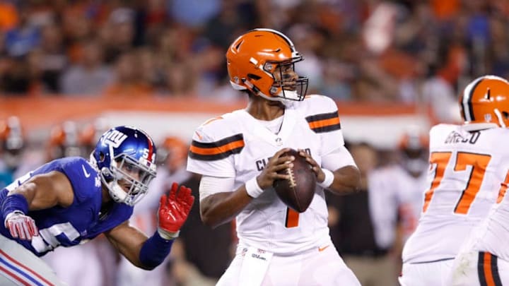 CLEVELAND, OH - AUGUST 21: DeShone Kizer