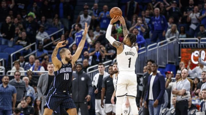 Brooklyn Nets D'Angelo Russell (Photo by Don Juan Moore/Getty Images)