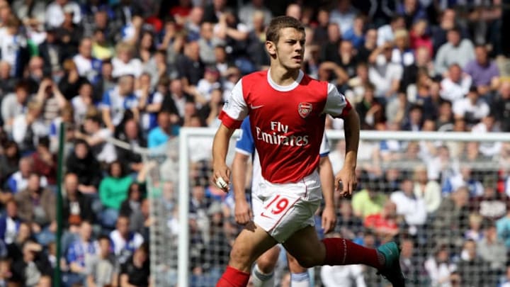 BLACKBURN, ENGLAND - AUGUST 28: Jack Wilshere of Arsenal in action during the Barclays Premier League match between Blackburn Rovers and Arsenal at Ewood Park on August 28, 2010 in Blackburn, England. (Photo by Clive Brunskill/Getty Images)