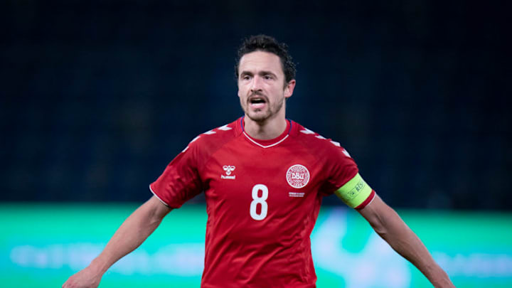Thomas Delaney (Photo by LISELOTTE SABROE/Ritzau Scanpix/AFP via Getty Images)