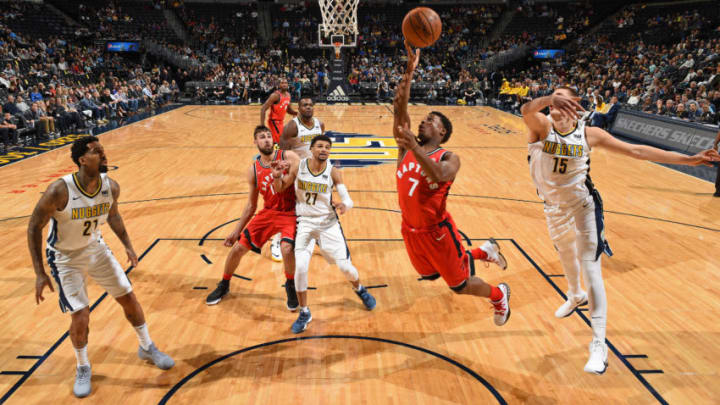 DENVER, CO - NOVEMBER 1: Kyle Lowry