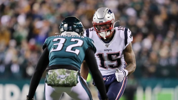 New England Patriots N’Keal Harry (Photo by Elsa/Getty Images)