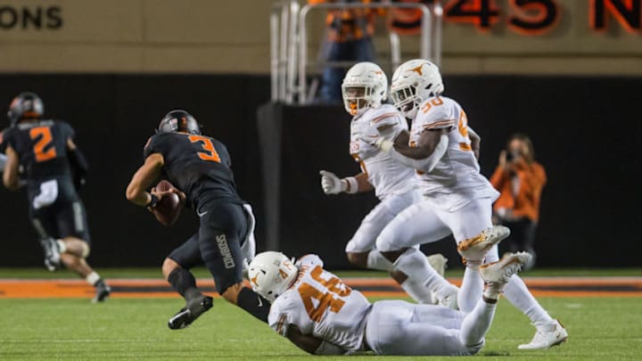 Joseph Ossai, Texas Football Mandatory Credit: Brett Rojo-USA TODAY Sports