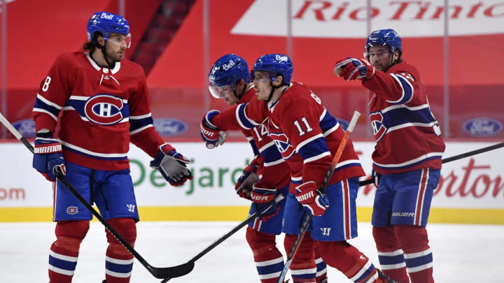 Feb 1, 2021; Montreal, Quebec, CAN; Montreal Canadiens Mandatory Credit: Eric Bolte-USA TODAY Sports