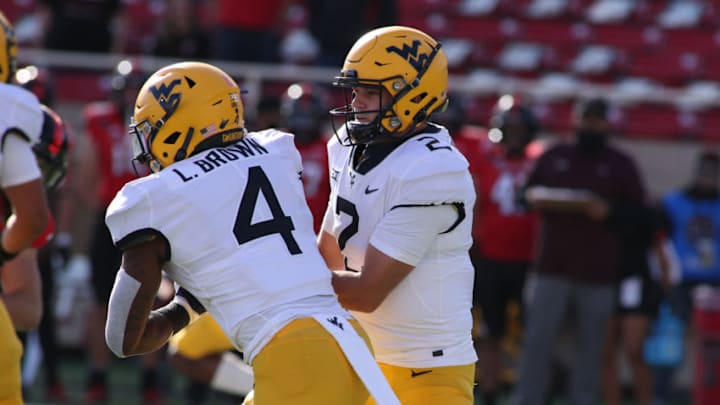 Jarret Doege, Leddie Brown, Texas Football Mandatory Credit: Michael C. Johnson-USA TODAY Sports