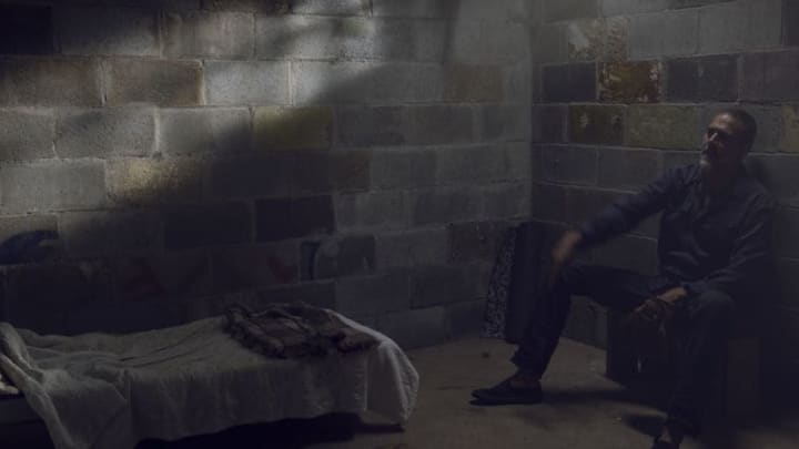 Jeffrey Dean Morgan as Negan - The Walking Dead _ Season 9, Episode 8 - Photo Credit: Gene Page/AMC