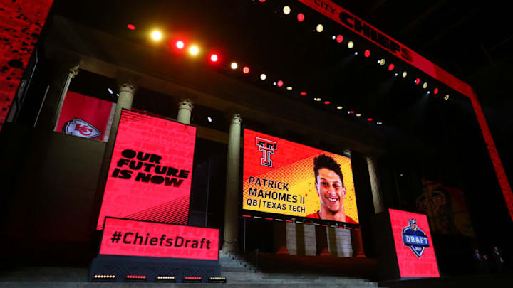 Kansas City Top 10 of 2017: Patrick Mahomes. (Photo by Rich Graessle/Icon Sportswire via Getty Images)