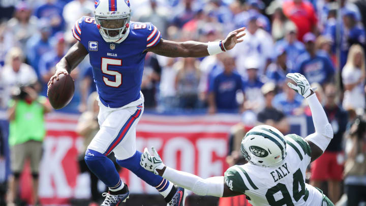 ORCHARD PARK, NY – SEPTEMBER 10: Tyrod Taylor (Photo by Brett Carlsen/Getty Images)