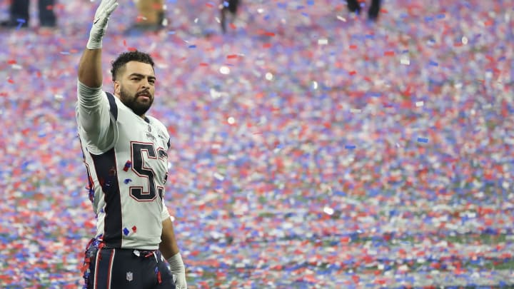 New England Patriots Kyle Van Noy (Photo by Elsa/Getty Images)