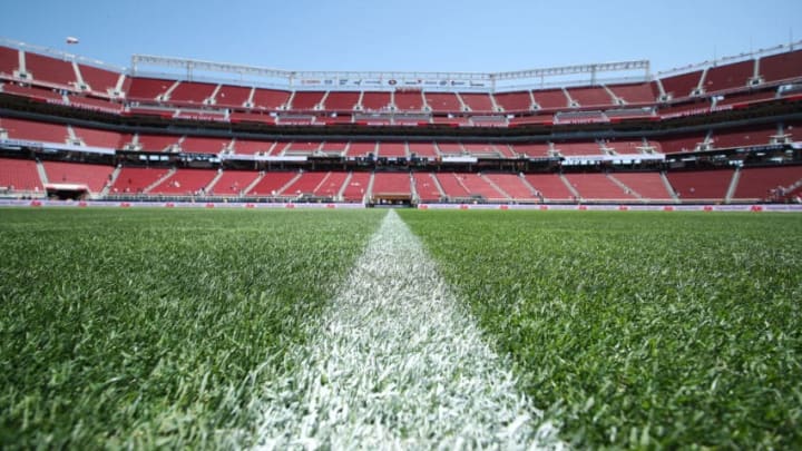 Levis Stadium, home stadium of the SF 49ers (Photo by Robbie Jay Barratt - AMA/Getty Images)