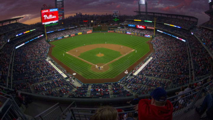 PHILADELPHIA, PA - APRIL 09: A general view of Citizens Bank Park during the game between the Washington Nationals and Philadelphia Phillies on April 9, 2019 in Philadelphia, Pennsylvania. (Photo by Mitchell Leff/Getty Images)