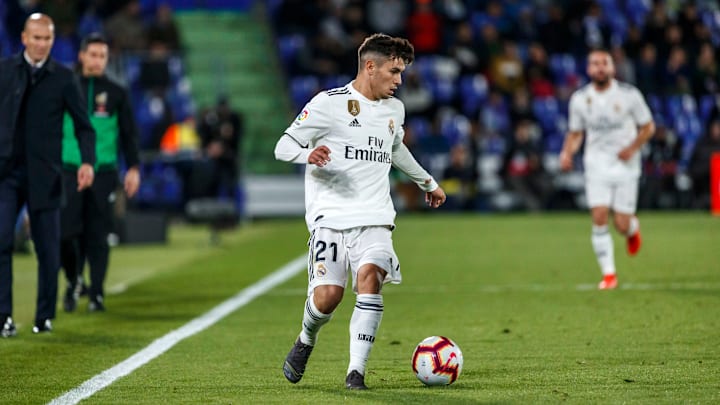 GETAFE, SPAIN –  Brahim Diaz of Real Madrid could be a silver lining for Zinedine Zidan at Real Madrid.  April 25, 2019 in Getafe, Spain. (Photo by TF-Images/Getty Images)