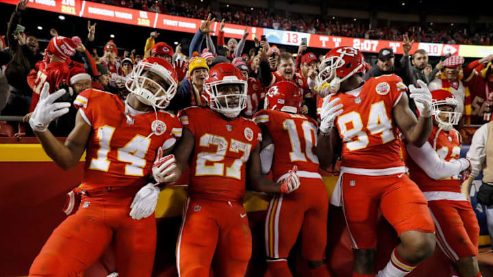 Kansas City Chiefs. (Photo by Jamie Squire/Getty Images)
