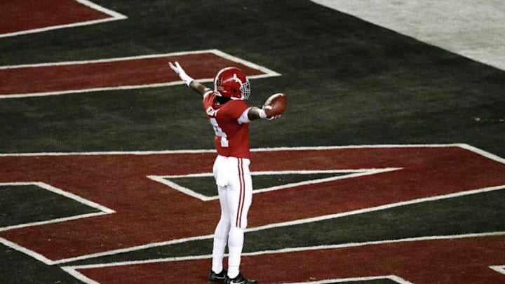 Jerry Jeudy, Alabama Crimson Tide. (Photo by Lachlan Cunningham/Getty Images)