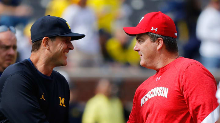 Wisconsin Football head coach Paul CHryst