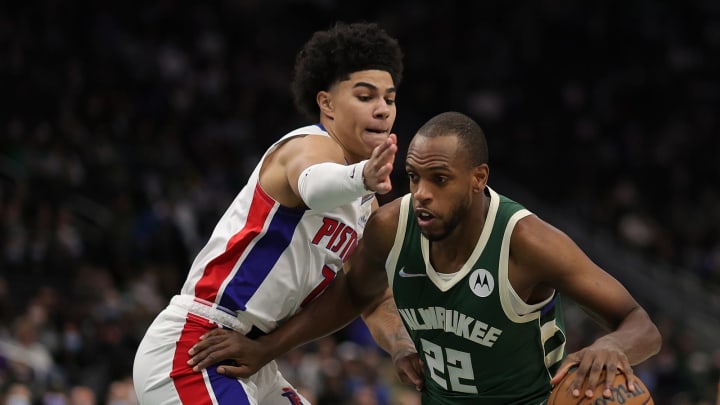 Milwaukee Bucks: Khris Middleton, Detroit Pistons: Killian Hayes